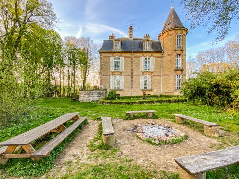 La Moncelle Private Castle With Park - Chateau Guillermo מראה חיצוני תמונה