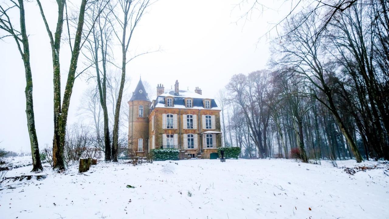La Moncelle Private Castle With Park - Chateau Guillermo מראה חיצוני תמונה